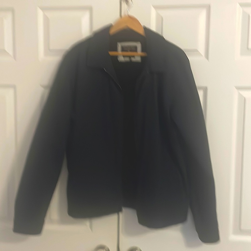 Quicksilver Trucker Jacket.  Black XL-rarely worn.